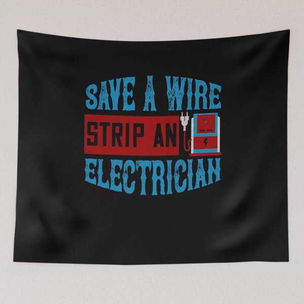 Item preview, Save a wire strip an electrician designed and sold by dm4design.