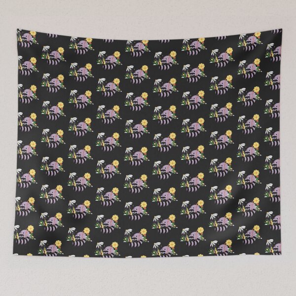 Item preview, Mischievous Raccoon in the night designed and sold by jenniedavis.