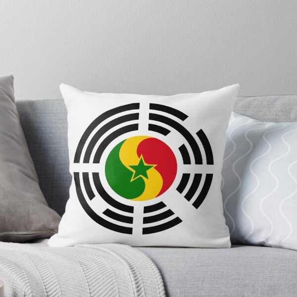 Item preview, Korean Senegalese Multinational Patriot Flag Series designed and sold by Carbon-Fibre Media.