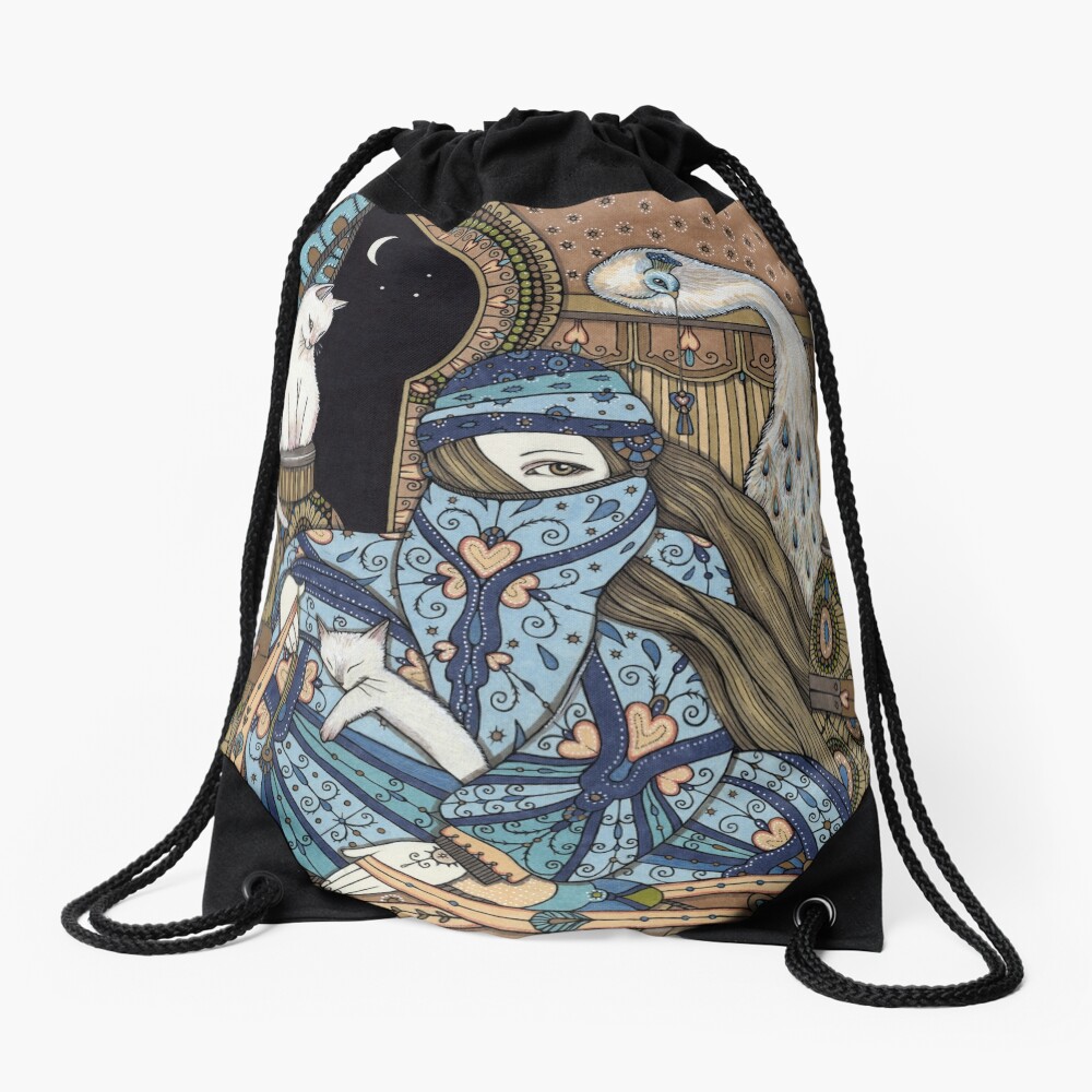 Item preview, Drawstring Bag designed and sold by AnitaInverarity.