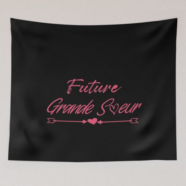Aperçu de l'œuvre Future Grande Soeur T-shirt classique, bientot grande soeur créée et vendue par Ikgha.