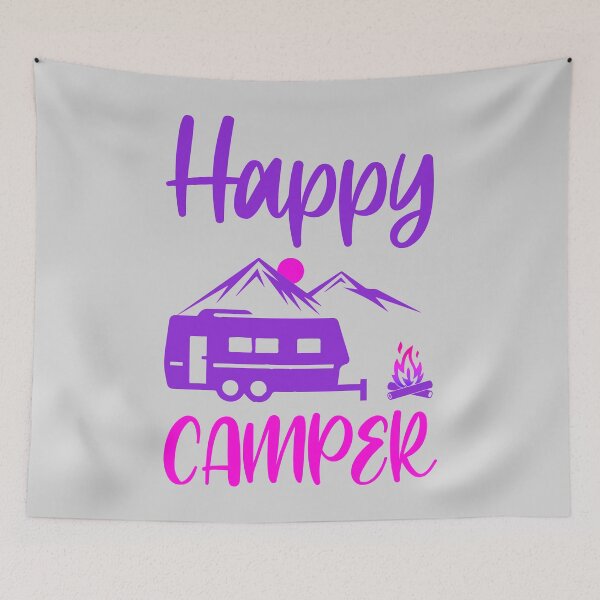 Item preview, Happy Camper designed and sold by designdroplet.