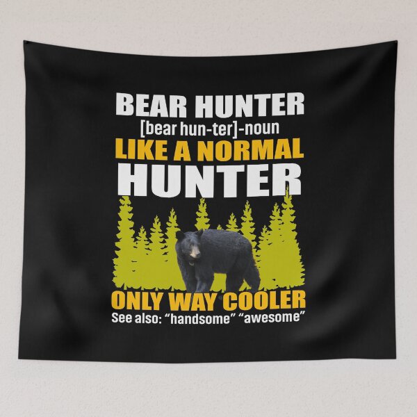 Item preview,  BEAR HUNTER LIKE A NORMAL HUNTER ONLY WAY COOLER COLLECTION designed and sold by JRM Tees & More Store.