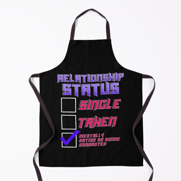Item preview, Relationship Status Dating An Anime Character Pun designed and sold by perfectpresents.