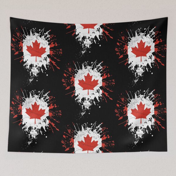 Item preview, Canadian flag designed and sold by Mila1946.