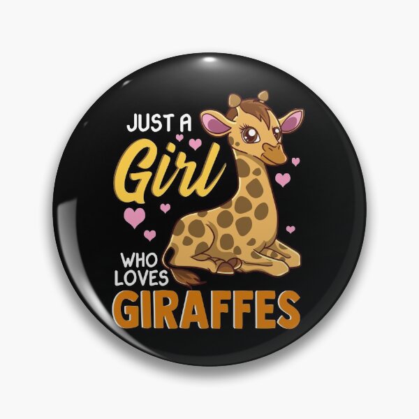 Item preview, Cute Just A Girl Who Loves Giraffes Funny Giraffe designed and sold by perfectpresents.