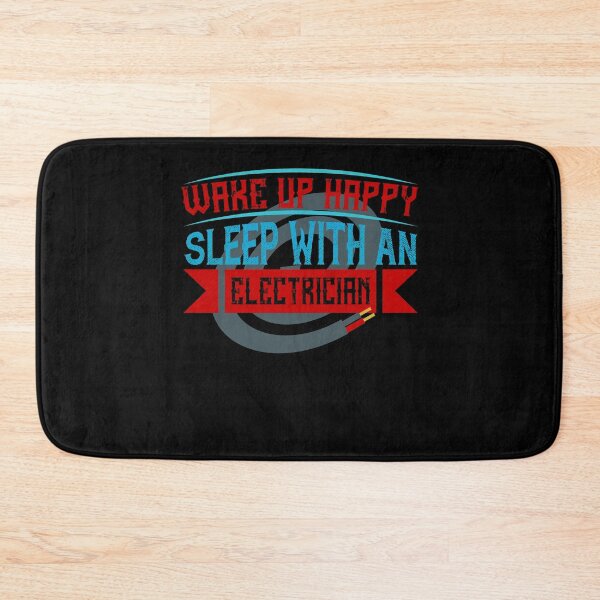 Item preview, Wake up happy sleep with an electrician designed and sold by dm4design.