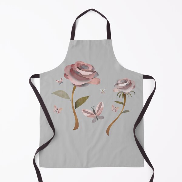 Item preview, Shabby chic vintage floral wild roses and butterflies - Caroline Laursen Original designed and sold by Caroline Laursen.