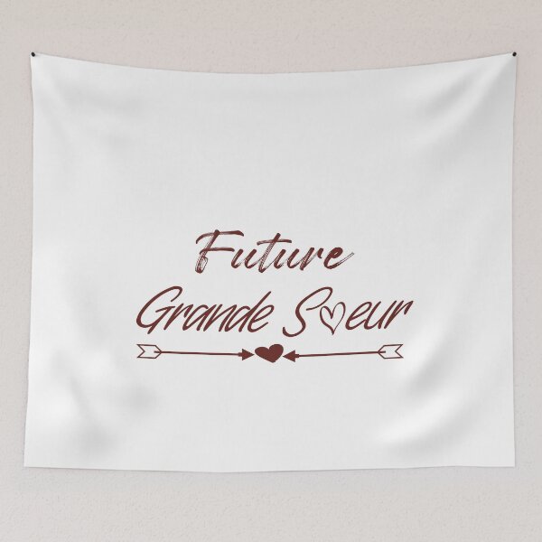 Aperçu de l'œuvre Future Grande Soeur T-shirt classique, bientot grande soeur créée et vendue par Ikgha.
