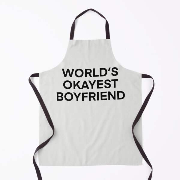 Item preview, World’s Okayest Boyfriend designed and sold by thebcarts.