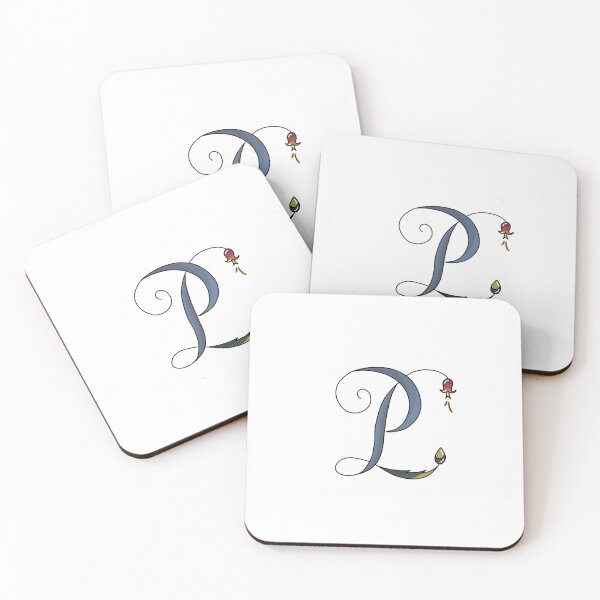 Item preview, Floral letter P designed and sold by Salpisart.
