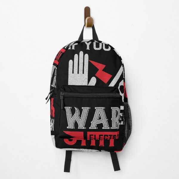 Item preview, Warning electrician at work designed and sold by dm4design.