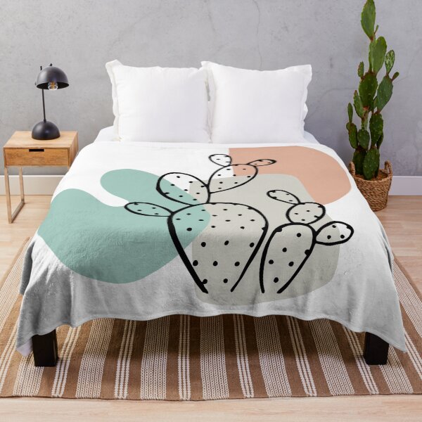 Artikelvorschau, Organic Cactus Teal Black Lines entworfen und verkauft von Kylie Martin.