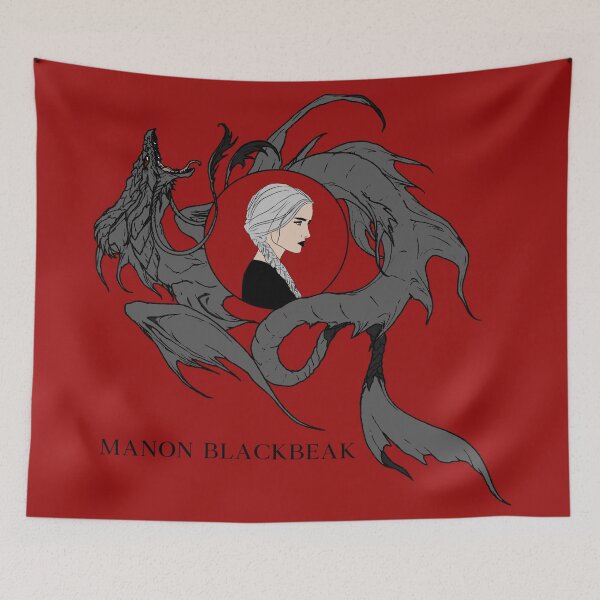 Item preview, Manon Blackbeak & Abraxos - Throne of glass (Tog) designed and sold by CrescntDesigns.