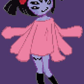 Undertale Muffet Sticker - Sticker Mania