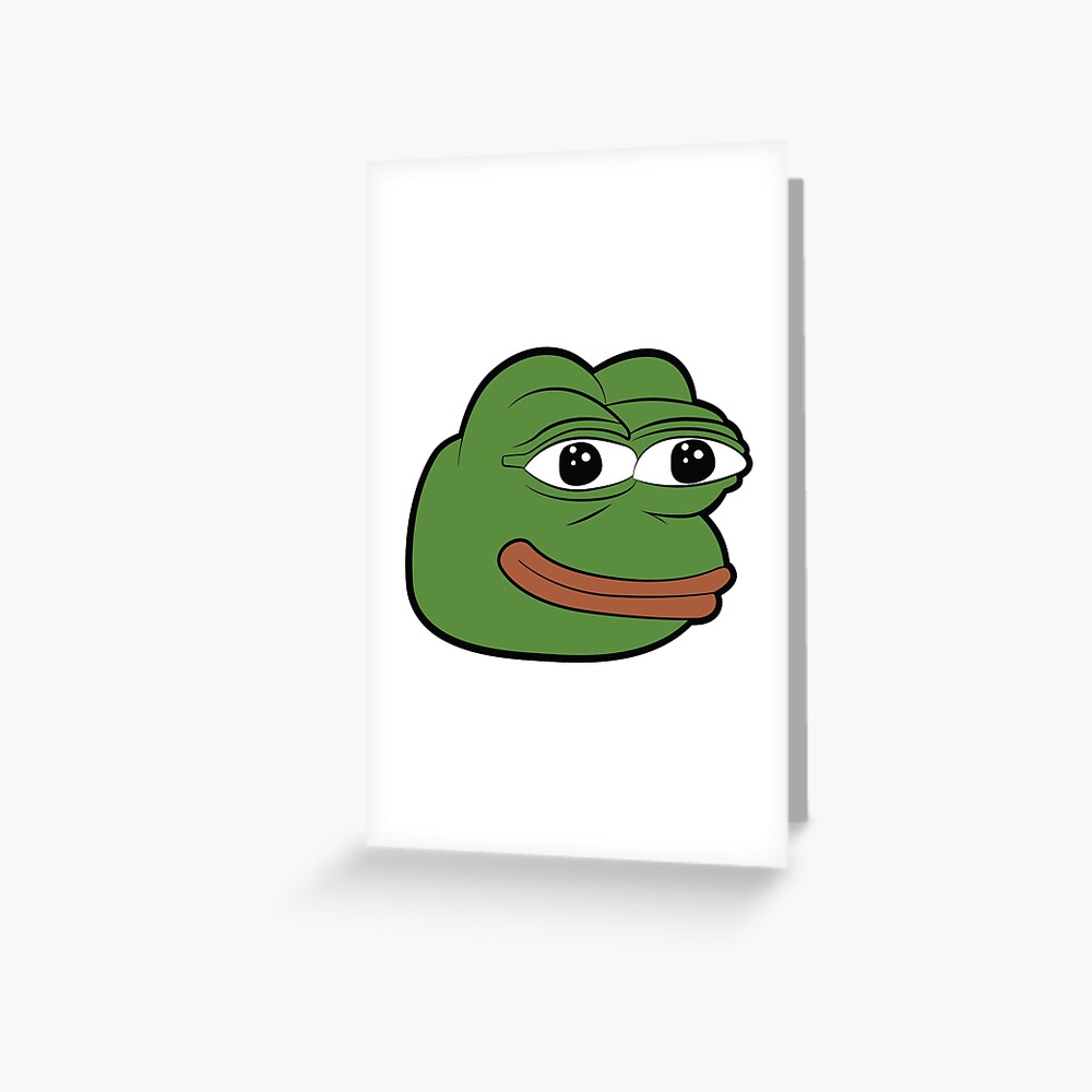 DANK MEME PEPE THE FROG MEXICAN  Greeting Card by Mileau