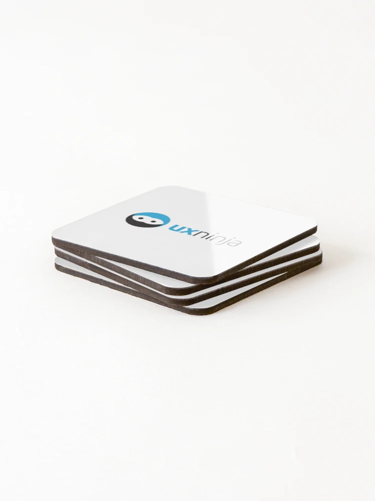 Thumbnail 4 of 5, Coasters (Set of 4), UX Ninja designed and sold by Tech-e-Tees.