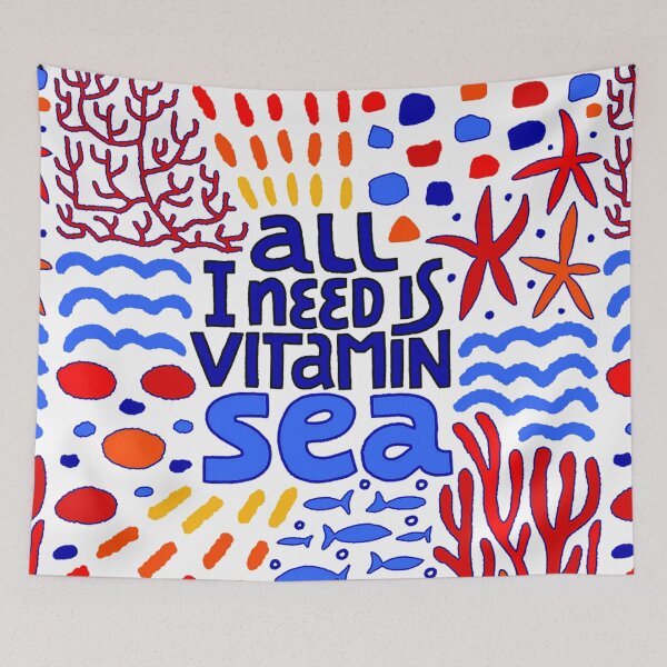 Item preview, All I Need Is Vitamin Sea designed and sold by JOE4SHOP.