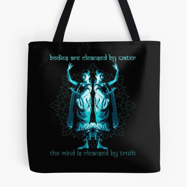 Item preview, Bodies Are Cleansed by Water, Traditional Hindu Proverb, Mandala Design, Hindu Gift designed and sold by Proverbial Wisdom Design.