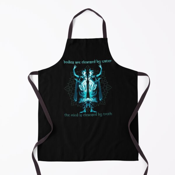 Item preview, Bodies Are Cleansed by Water, Traditional Hindu Proverb, Mandala Design, Hindu Gift designed and sold by Proverbial Wisdom Design.