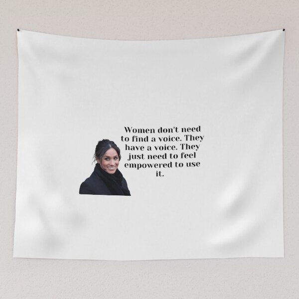 Item preview, Meghan Markle Feminism Quote designed and sold by chrisevanswife.