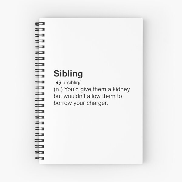 Item preview, Sibling definition designed and sold by RockingRiley.