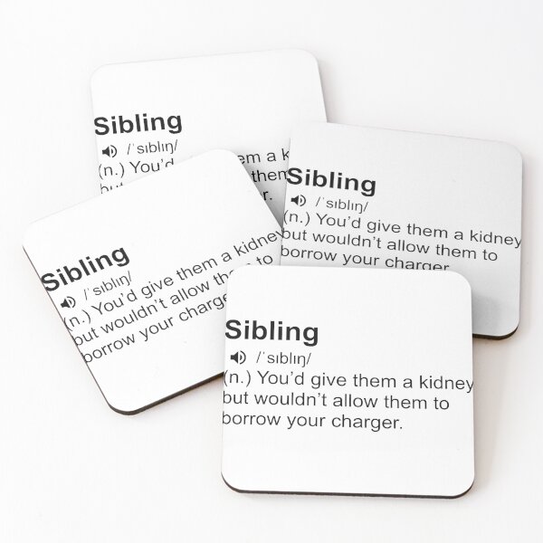 Item preview, Sibling definition designed and sold by RockingRiley.