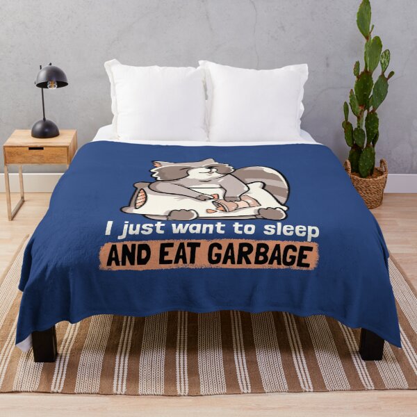 Item preview, Sleep and Eat Garbage Cute Funny Gift designed and sold by EduEly.
