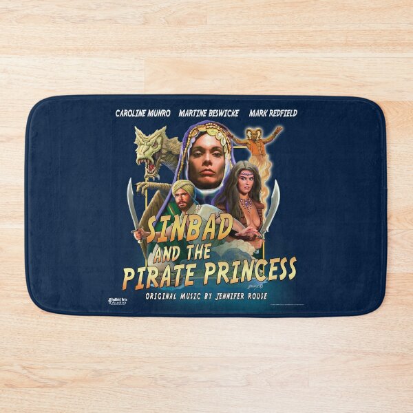 Sinbad And The Pirate Princess Bath Mat