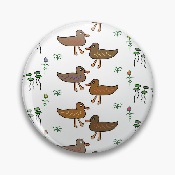 Item preview, Cute and Colorful Duck Pattern designed and sold by Davey's Designs.