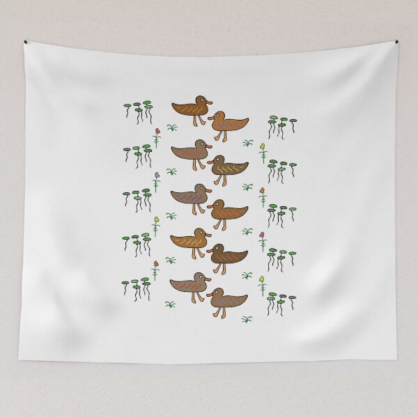 Item preview, Cute and Colorful Duck Pattern designed and sold by Davey's Designs.