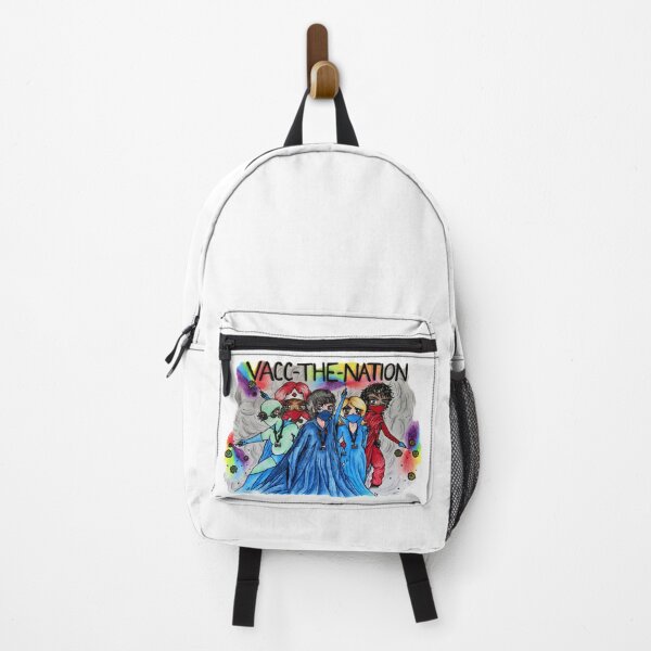 Item preview, Vacc The Nation Thank You NHS Pro-Vaccine Bye Covid Drawing designed and sold by Ailsa-Scallywag.