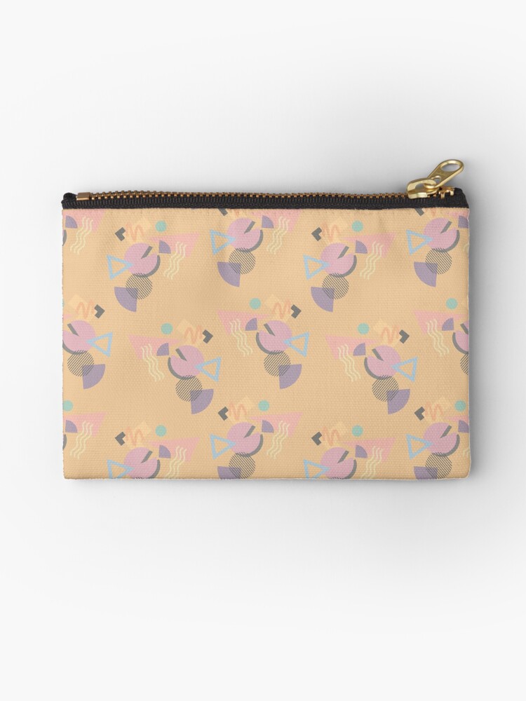 5633959GN Retro Pattern In Memphis Style 80s 90s Gear New Accessory Zipper Pouch 5633959GN Retro Pattern In Memphis Style 80s 90s Gear New Accessory Zipper Pouch