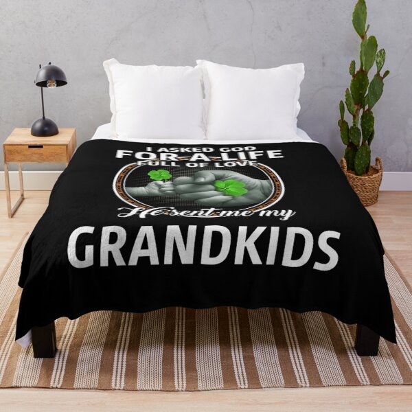 Item preview, Mens I Asked God For A Life Full Of Love He Sent Me My Grandkids  designed and sold by melisenda.