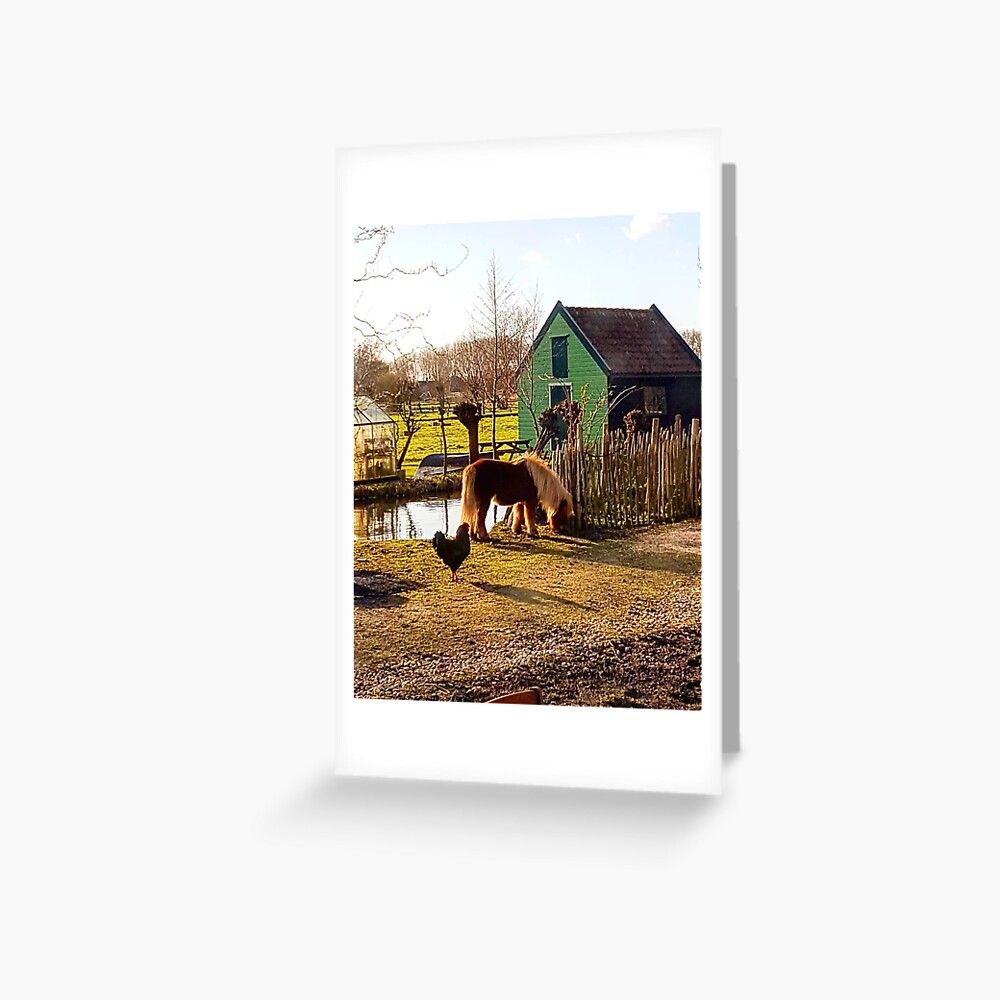 Grazing Daze Greeting Card