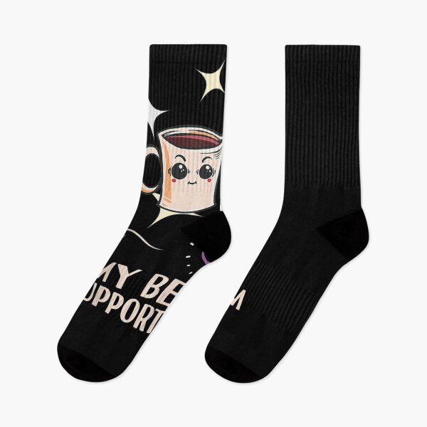 Item preview, Coffee Wine My Beloved Support System A Funny Kawaii  designed and sold by melisenda.