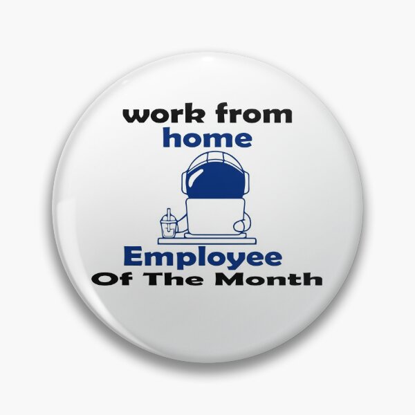 Item preview, Back To Back Work From Home Employee Of The Month designed and sold by UrahGo.
