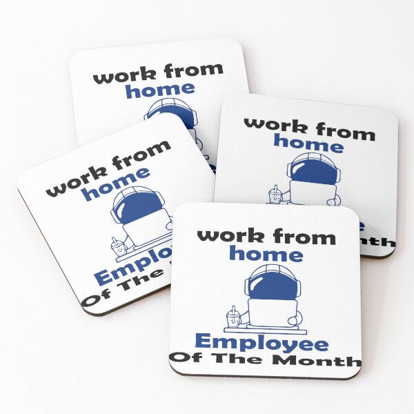 Item preview, Back To Back Work From Home Employee Of The Month designed and sold by UrahGo.