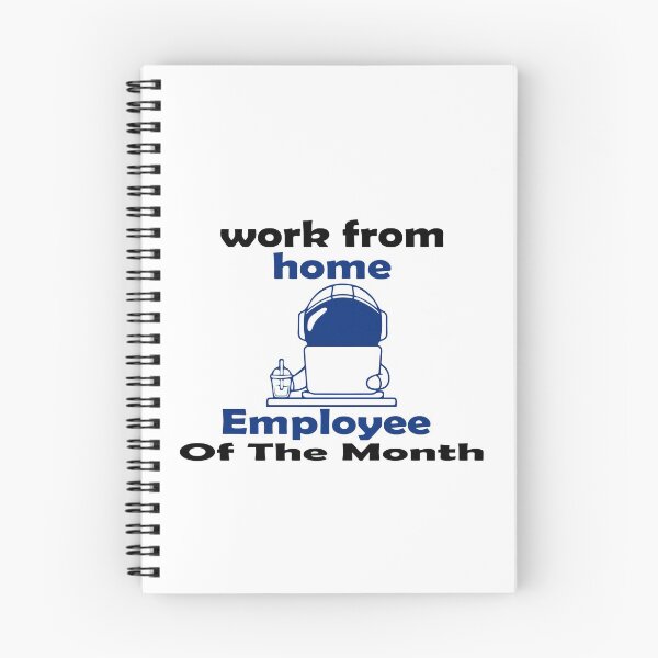 Item preview, Back To Back Work From Home Employee Of The Month designed and sold by UrahGo.