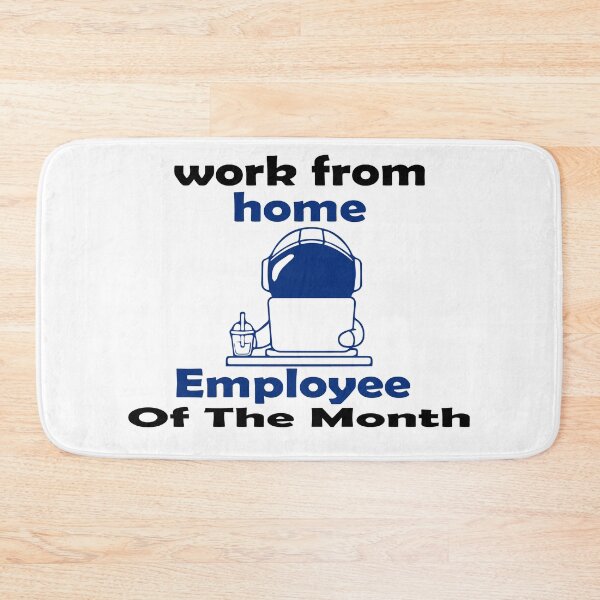 Item preview, Back To Back Work From Home Employee Of The Month designed and sold by UrahGo.