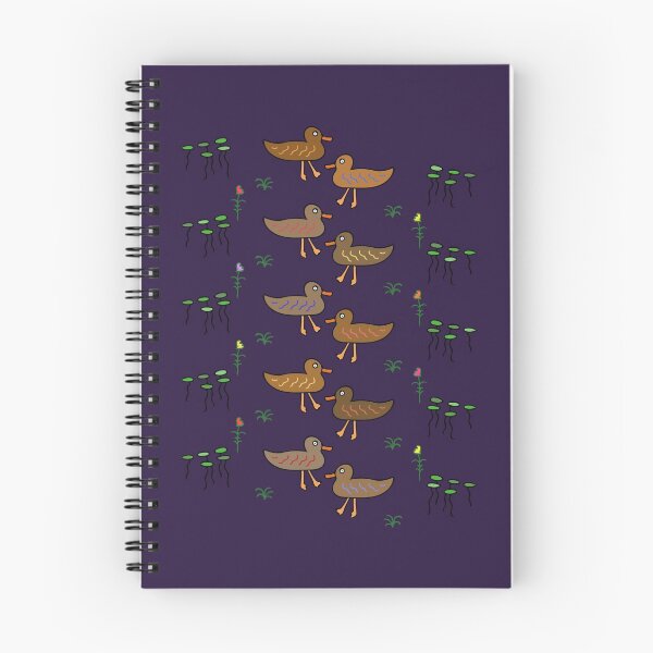Item preview, Cute and Colorful Duck Pattern (purple) designed and sold by Davey's Designs.