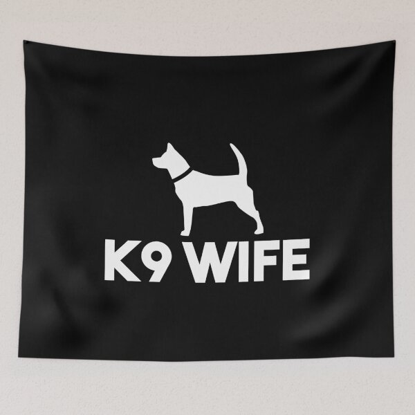 Item preview, K9 Wife - Dog Wife Police designed and sold by jacks-tees.