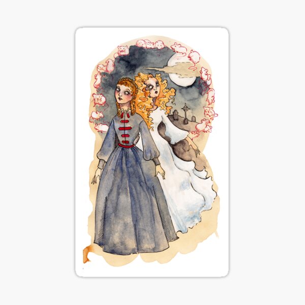 The Woman In White by Wilkie Collins Sticker