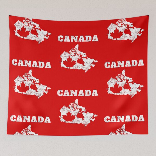 Item preview, Canadian map with maple leaf designed and sold by Mila1946.