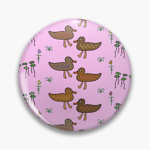 Item preview, Cute and Colorful Duck Pattern (pink) designed and sold by Davey's Designs.