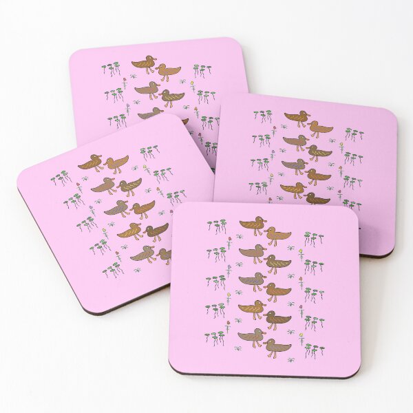 Item preview, Cute and Colorful Duck Pattern (pink) designed and sold by Davey's Designs.