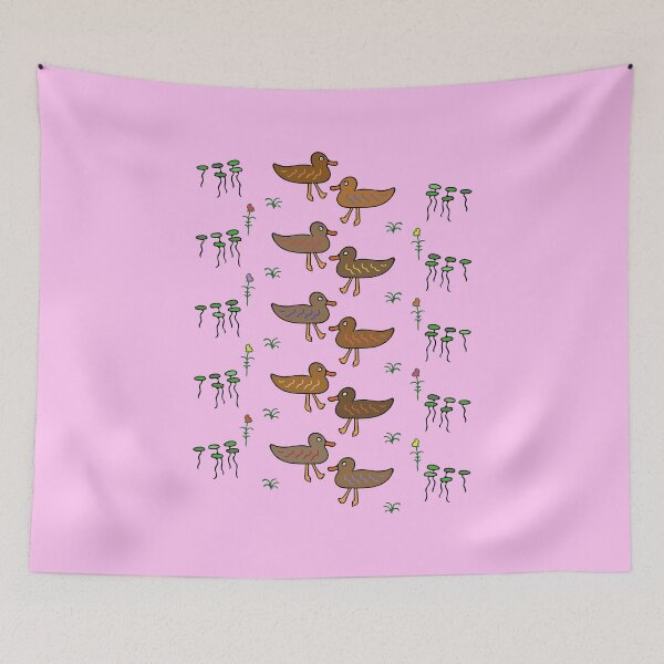 Item preview, Cute and Colorful Duck Pattern (pink) designed and sold by Davey's Designs.