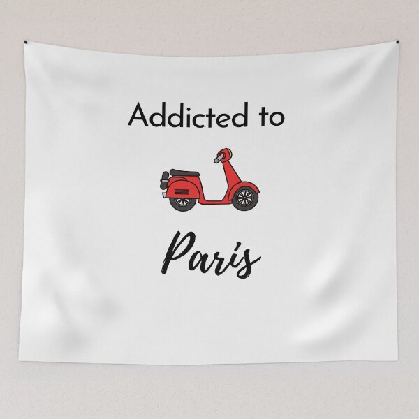 Item preview, Addicted to Paris  designed and sold by MerlinTea.