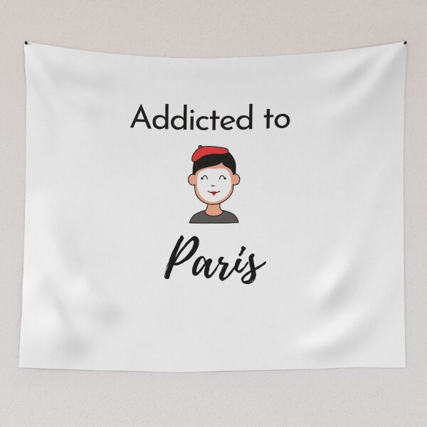 Item preview, Addicted to Paris  designed and sold by MerlinTea.