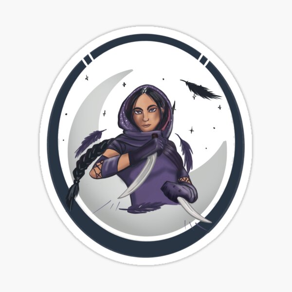 Inej - Six of Crows - Leigh Bardugo Sticker